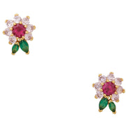 Kate Spade New Bloom Flower Studs Earrings in Multi kb467