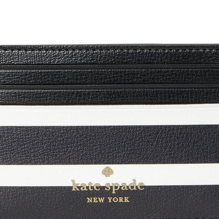 Kate Spade Patrice Sailing Stripe Small Slim Card Holder wlr00016