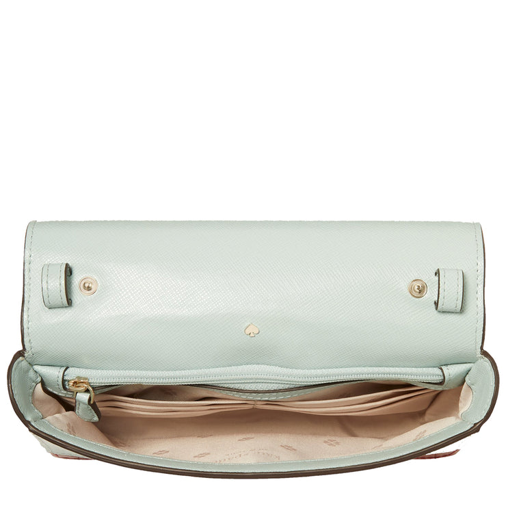 Kate Spade Spencer Chain Wallet Crossbody Bag in Cloud Mist Multi pwru –