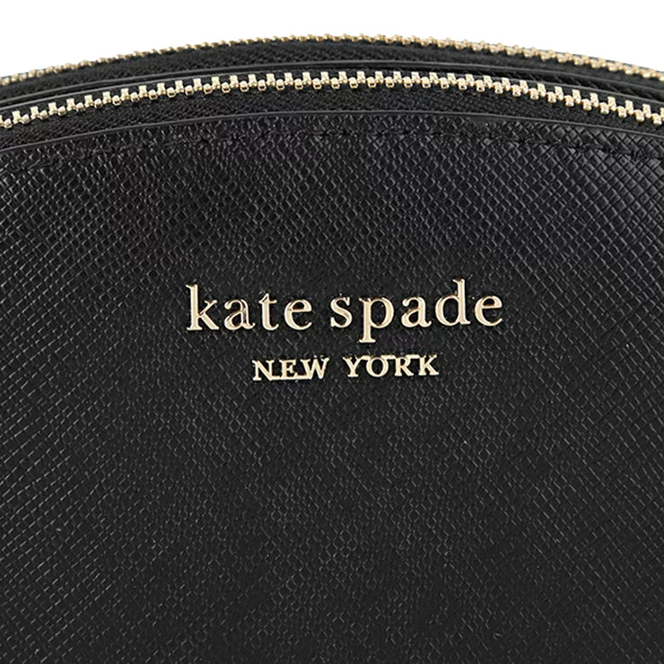 Kate Spade Spencer Double-Zip Dome Crossbody Bag in Black k4562