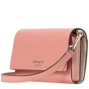 Kate Spade Spencer East West Phone Crossbody Bag in Serene Pink k6746