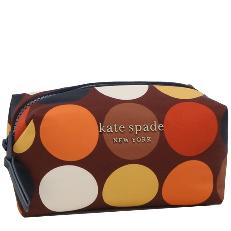 Kate Spade The Little Better Everything Puffy Dot Medium Cosmetic Case in Multi k8911