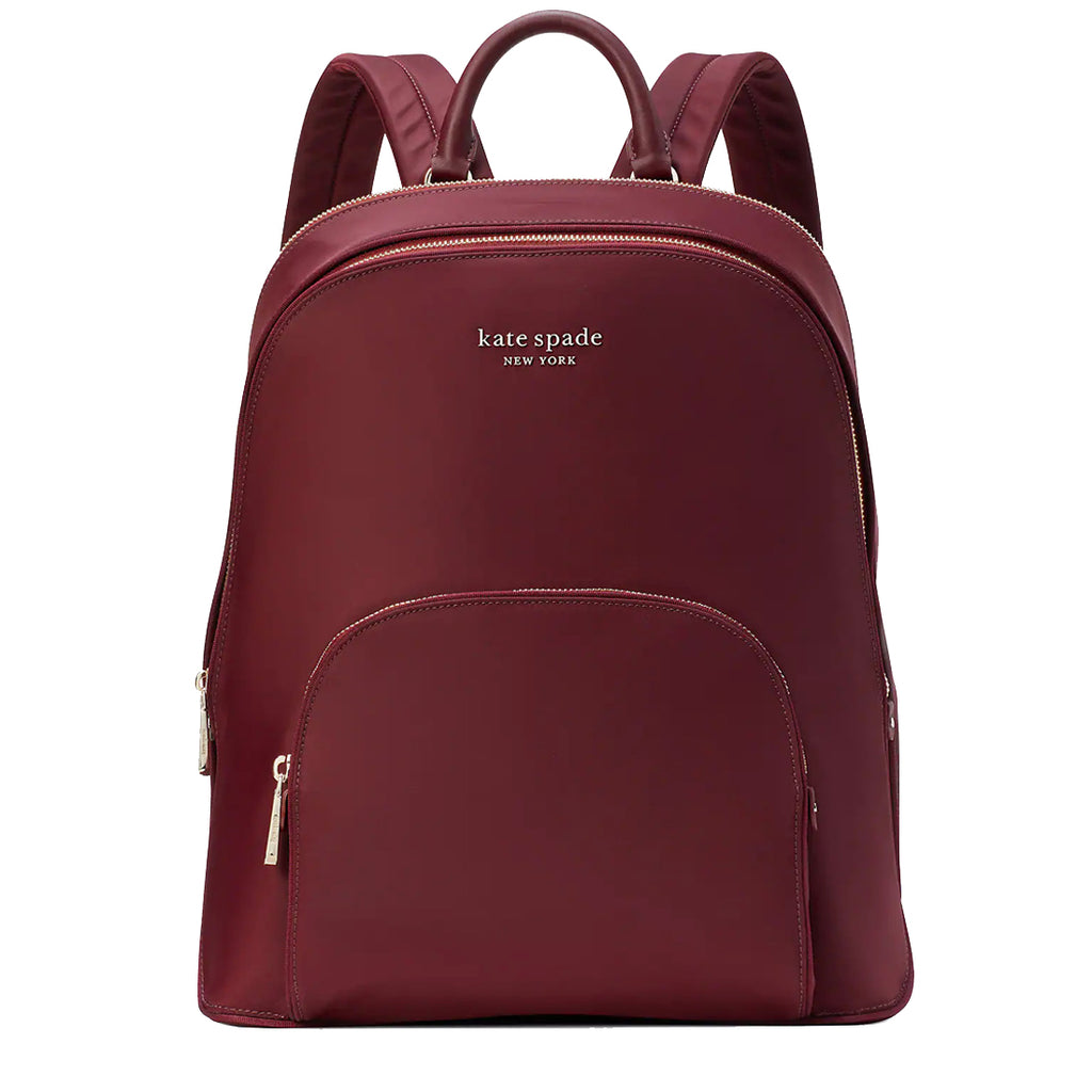 Kate Spade The Little Better Sam Nylon Laptop Backpack Bag in Dark Mer –