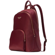 Kate Spade The Little Better Sam Nylon Laptop Backpack Bag in Dark Merlot k7914