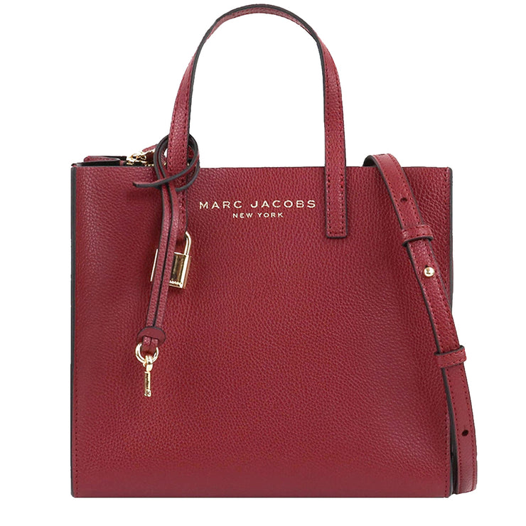 Marc Jacobs Mini Grind Tote Bag in Pomegranate M0015685 – PinkOrchard.com