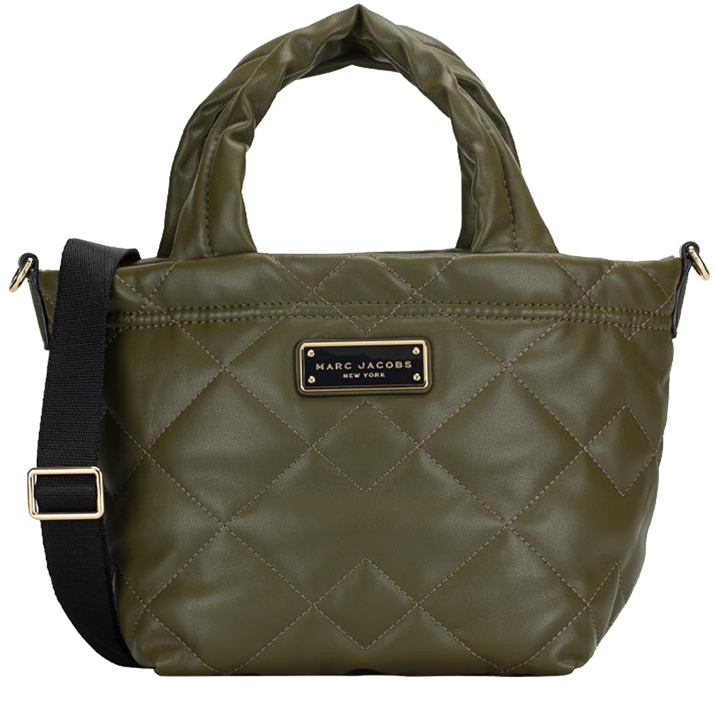 Marc Jacobs Quilted Moto Leather Mini Tote Bag in Beech H006M01RE21 –