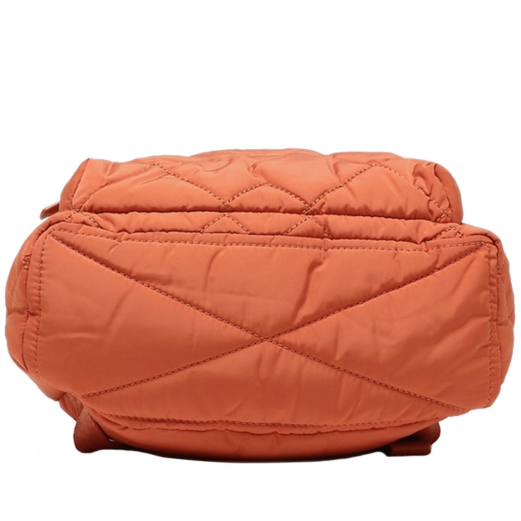 Marc Jacobs Quilted Nylon Backpack Bag in Mecca Orange M0011321