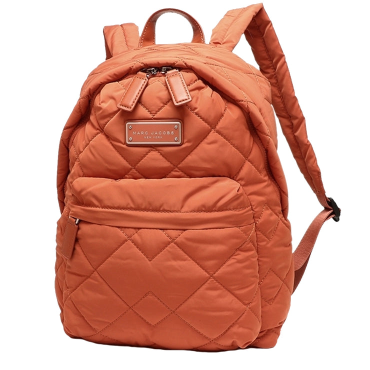 Marc Jacobs Quilted Nylon Backpack Bag in Mecca Orange M0011321