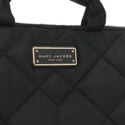 Marc Jacobs Quilted Nylon Laptop Bag in Black S550M06FA21