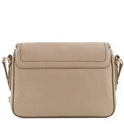 Marc Jacobs The Groove Leather Mini Messenger Bag in Greige M0016932