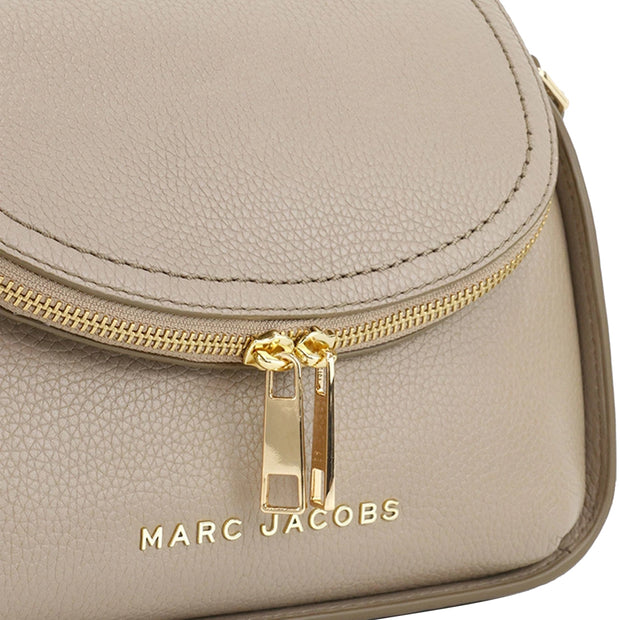 Marc Jacobs The Groove Leather Mini Messenger Bag in Greige M0016932