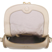 Marc Jacobs The Groove Leather Mini Messenger Bag in Greige M0016932