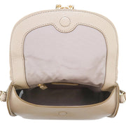 Marc Jacobs The Groove Leather Mini Messenger Bag in Greige M0016932