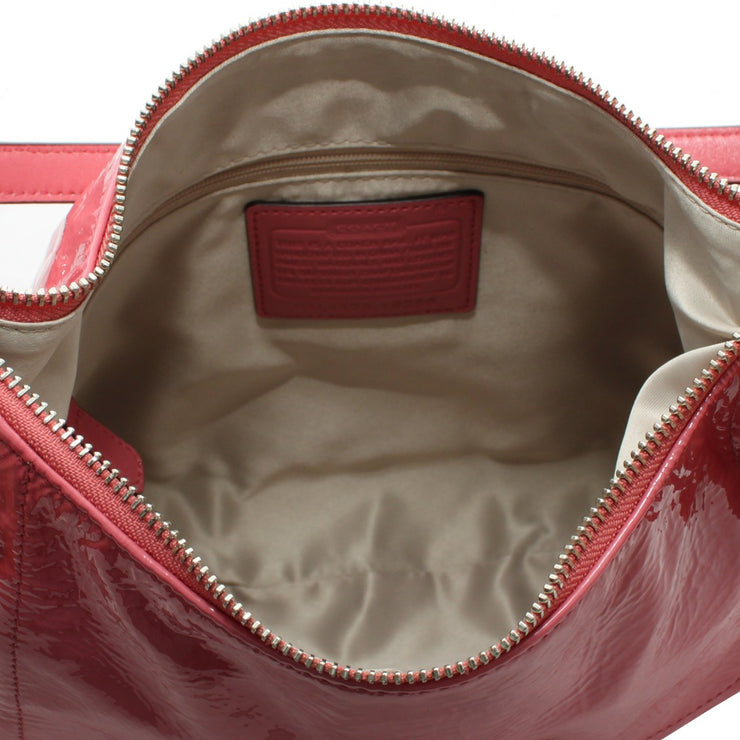 Coach Legacy Ali Red Leather Flap Shoulder Bag Purse F12854 | eBay