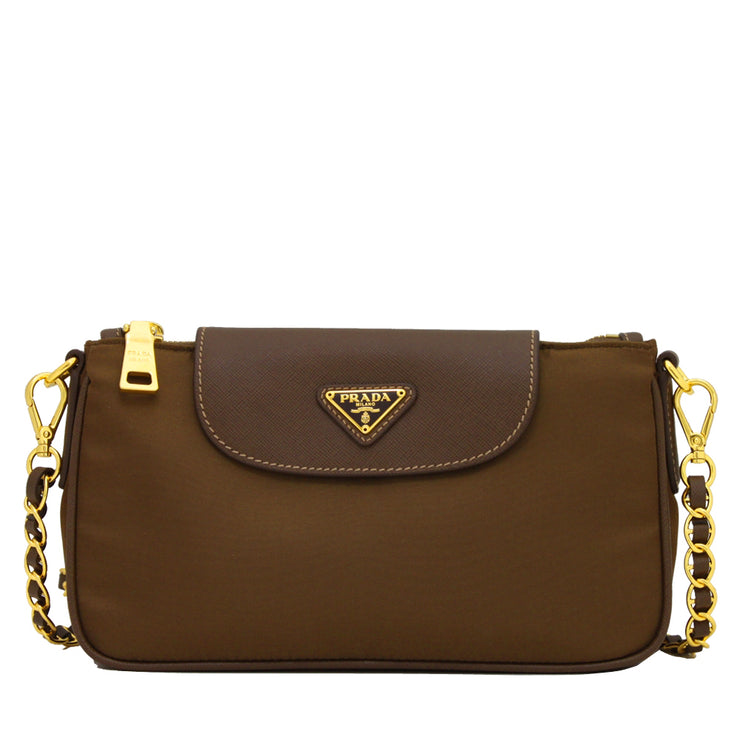 Prada tessuto sling Clearance