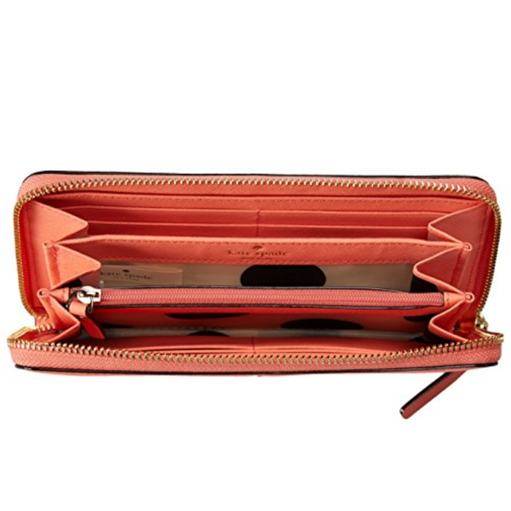 Kate Spade Cedar Street Lacey Wallet- Geranium