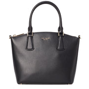 Kate Spade Sylvia Small Crossbody Tote Bag- Black