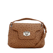 Furla Knotted Leather Ardith Shoulder Bag