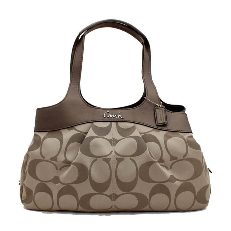 Coach Signature Lexi Satchel Bag