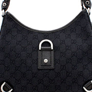Gucci GG Denim Small Abby Hobo Bag